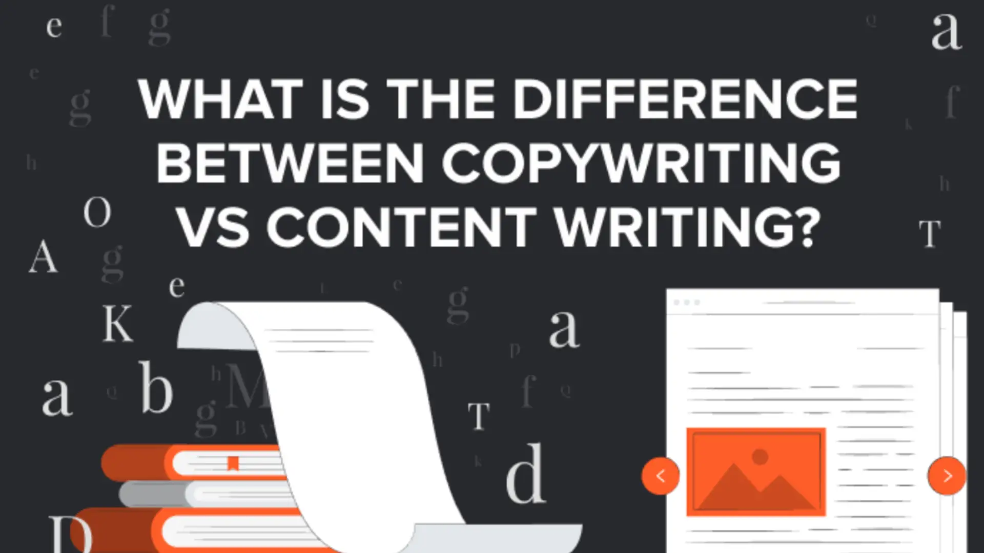 Copywriting vs. content writing